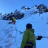 Multi pitch ice climbing- East Tyrol 